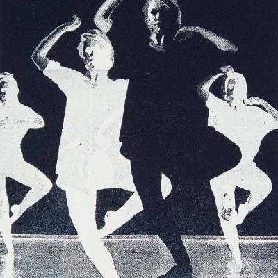 Modern Dance · Stand, Polyester-Lithografie
